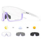 SCVCN Sports Photochromic Sunglasses Men Outdoor Bicycle Cycling Glasses Women Driving Bike Eyewear UV400 Climbing Goggles