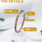 ARADOOPure Copper Bracelet for Women 99.99% Magnetic Therapy Jewelry, Vintage Style Gift for Her