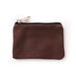Solid Color Canvas Zipper Coin Purse | Mini Money Pouch for Women Men