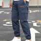 Casual Lightweight Cargo Pants Multi-Pocket Outdoor Fit
