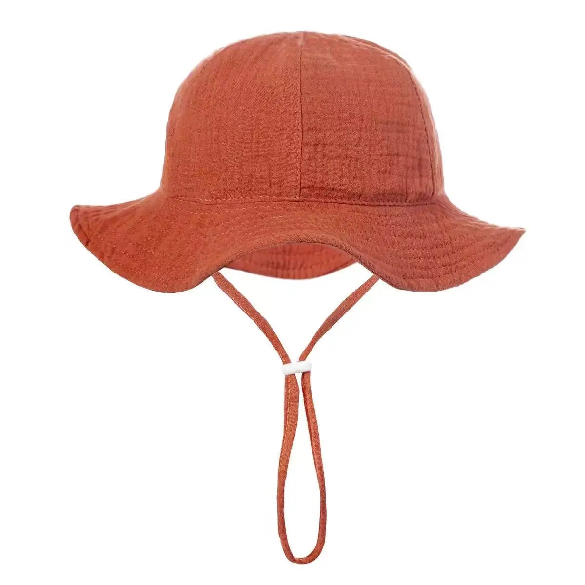 Baby Cotton Bucket Hat | Unisex Sun Protection Hat for Infants 3-12 Months