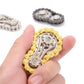 Metal Fidget Spinner Office Desk Toy | Stress Relief Gear Spinner for Adults