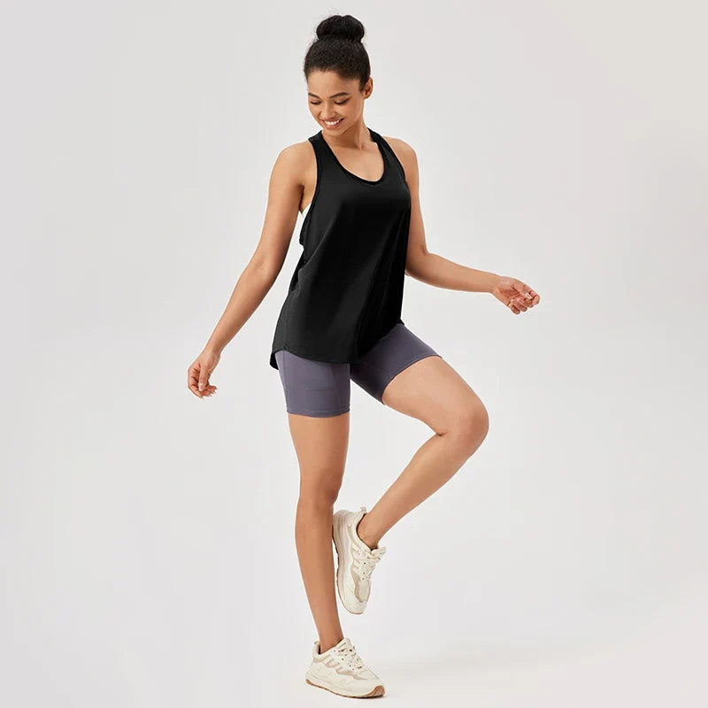 Sweat in Style Women's Fashionable Workout Tops