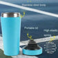 Stainless Steel Sports Shaker Bottle, Leakproof & Durable
