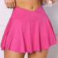 Women's 2 in 1 Tennis Skort with Pockets