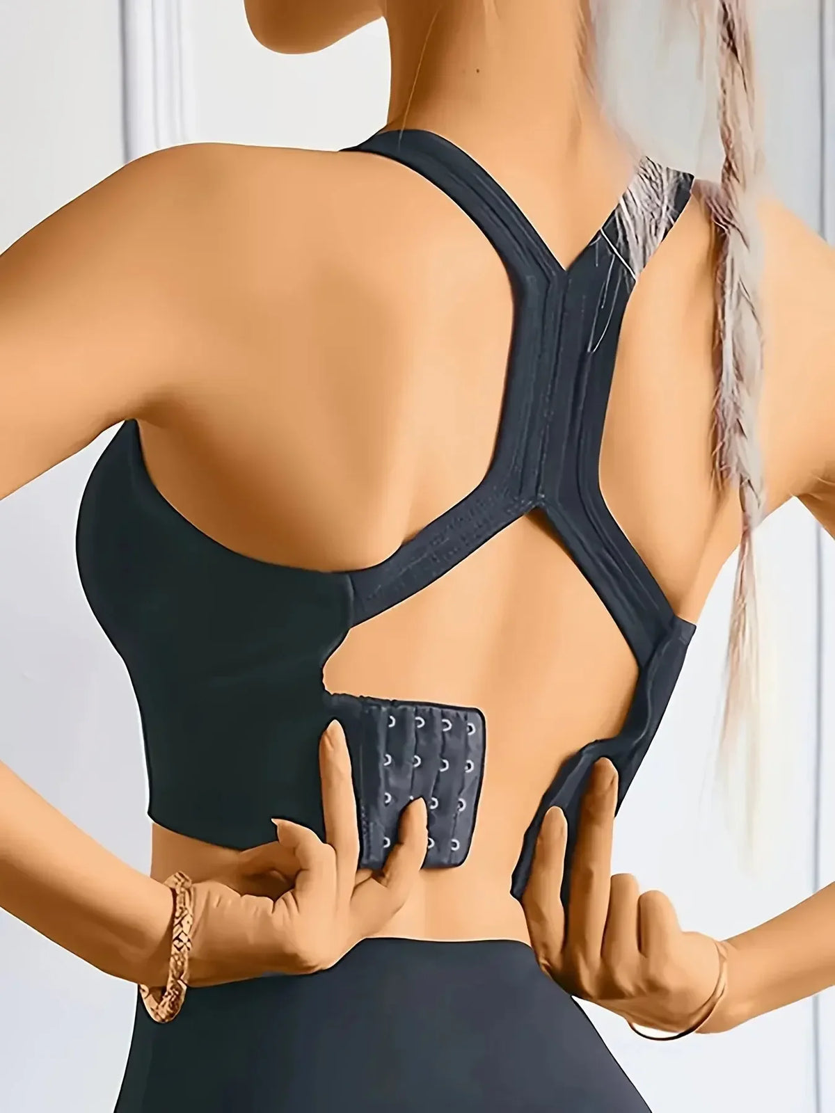 Seamless Breathable Push-Up Yoga Tank Bra