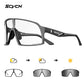 SCVCN Photochromic Cycling Glasses Men Women Running Sunglasses Outdoor Sports Motorcycle Bike Riding Eyewear Driving Fishing