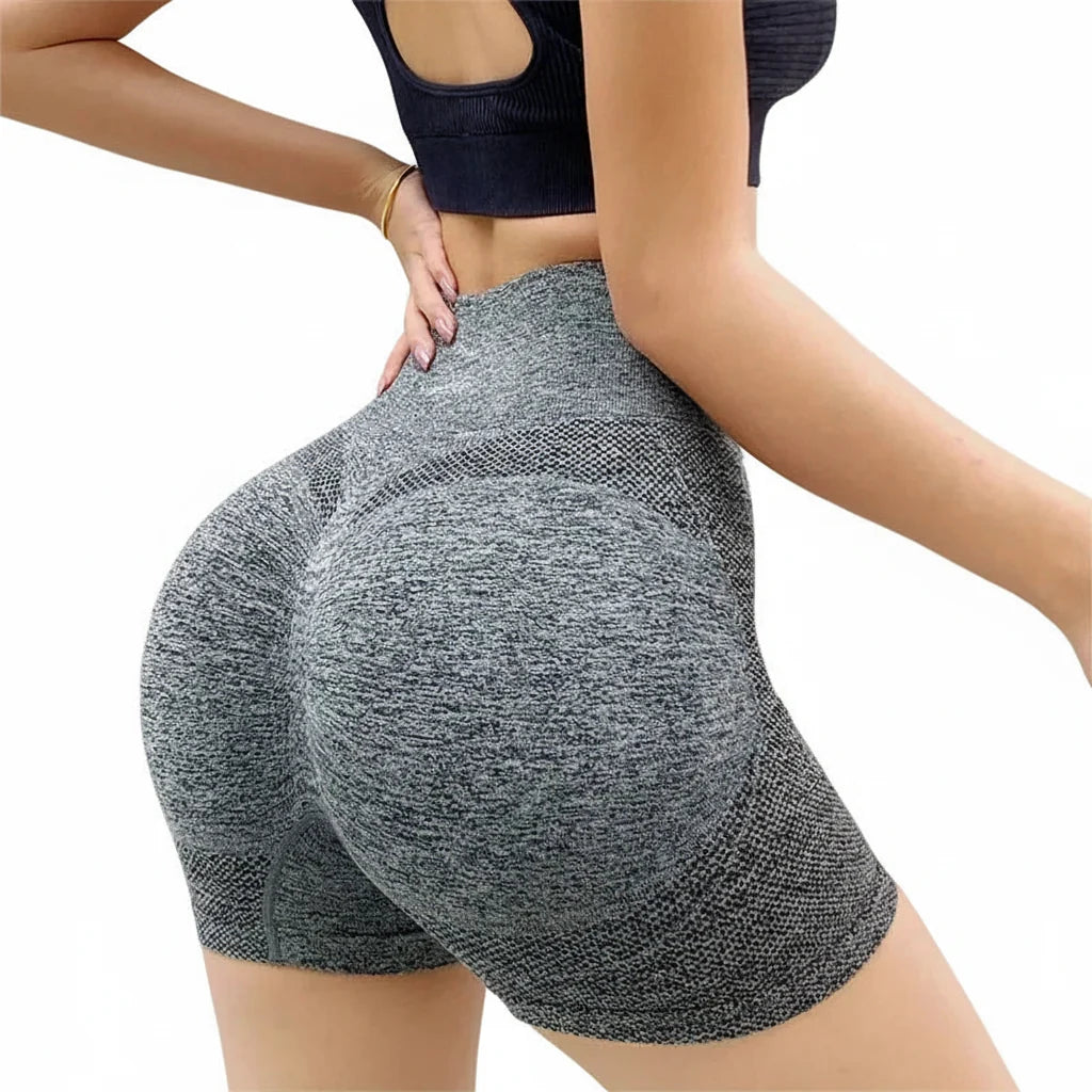 Women’s High-Waist Yoga Shorts Butt-Lift Gym & Running Workout