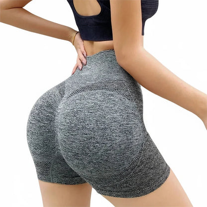 Women’s High-Waist Yoga Shorts Butt-Lift Gym & Running Workout