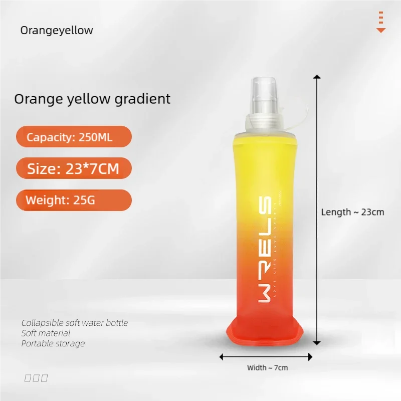 Folding Soft Flask Water Bottle – Portable Hydration Bottle