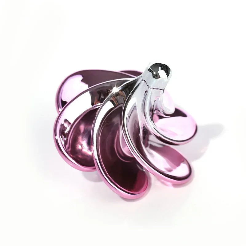 Wind Up Desktop Toy | Rotating Kinetic Spinner Fidget Stress Relief Gift