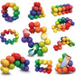 3D Rotating Sensory Fidget Toy | Stress Relief & Educational Color Ball Game