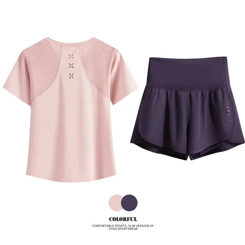 Women’s 2-Piece Breathable Summer Sports Set