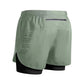 Reflective Men's 2-in-1 Running & Training Shorts