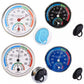 Round Thermometer Mechanical Sensor | Indoor Outdoor Temperature and Humidity Monitor