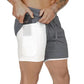 Men's Quick-Dry Running & Gym Shorts Workout Gear