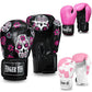Women’s Leather Kickboxing Protective Training Gloves