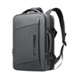 Men's Business Travel Backpack 17" Laptop, 40L Expandable, Carry-on