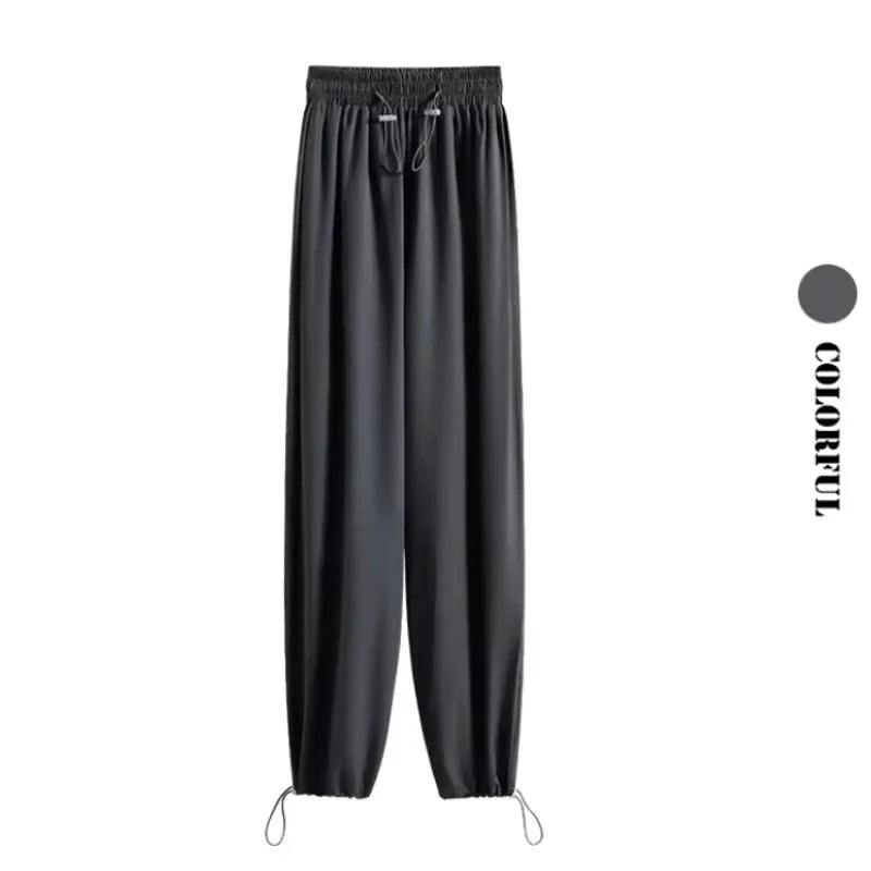 Women’s 2-Piece Yoga Set: Drawstring Top & Sweatpants