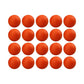 20 Pcs Color Sponge Indoor Practice PU Foam Golf Balls