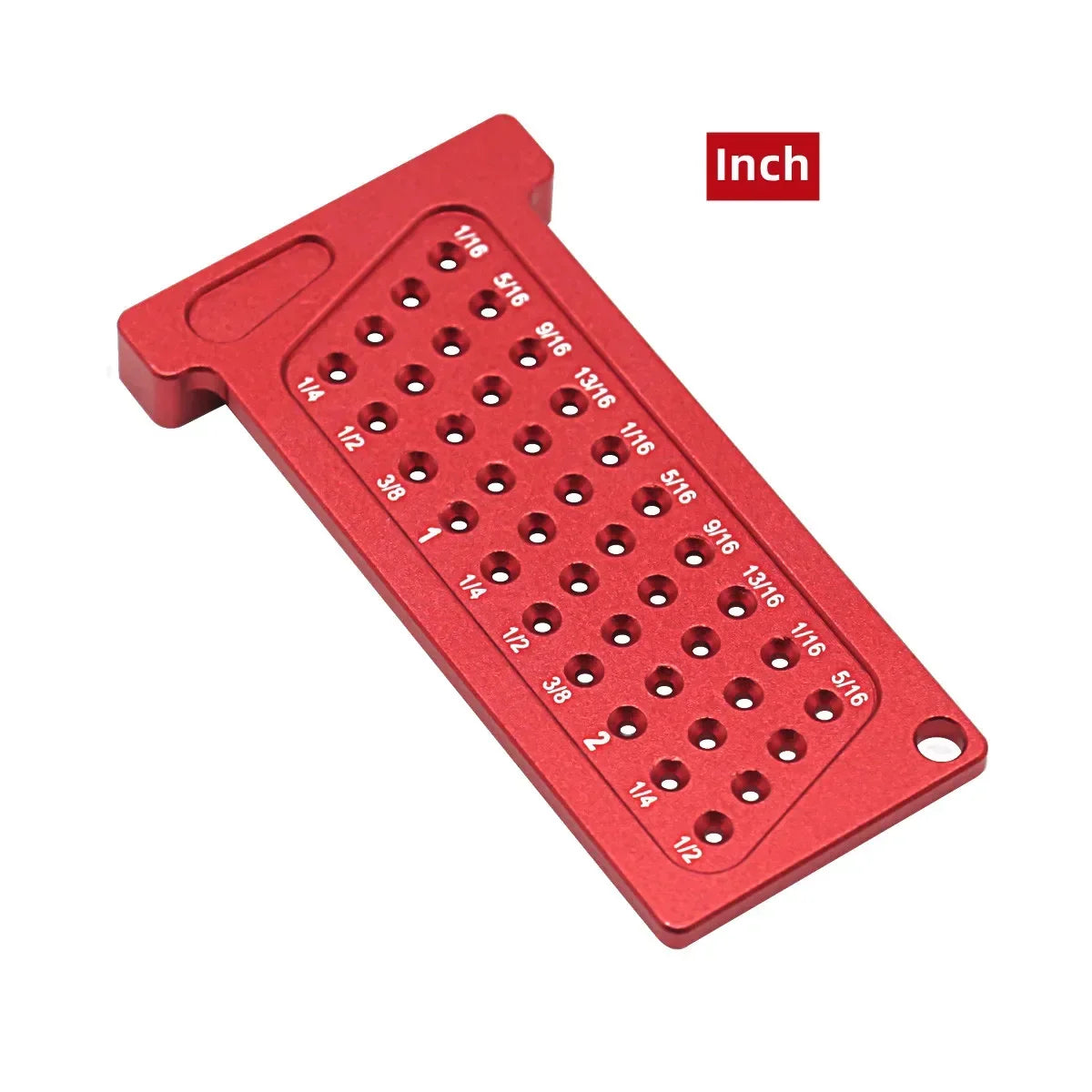 Woodworking T-Square Hole Scribing Ruler | Metric and Inch Marking Gauge for Right Angle Layout