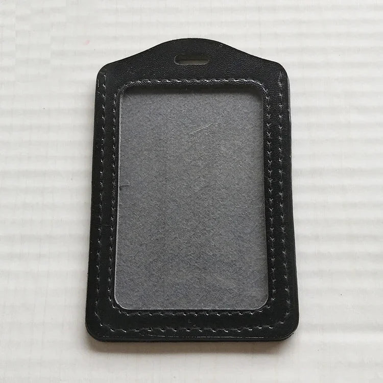 Leather Card Holder | Slim Credit Card Case for Men Women Kids