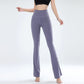 Slim Fit Yoga Leggings with Wide Leg Style