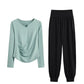 Women’s 2-Piece Autumn Yoga & Quick-Dry Running Sportswear Set