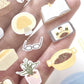 Korean Import Suatelier Lazy Sunday Stickers | Cute Scrapbooking and DIY Journal Decor