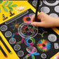 22pcs Drawing Toys Set | Geometric Ruler Mathematical Roulette Drawing Tools for Kids