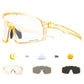 SCVCN Sports Photochromic Sunglasses Men Outdoor Bicycle Cycling Glasses Women Driving Bike Eyewear UV400 Climbing Goggles