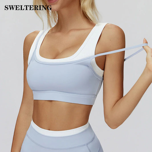 Women's Breathable Push Up Yoga Sports Bra
