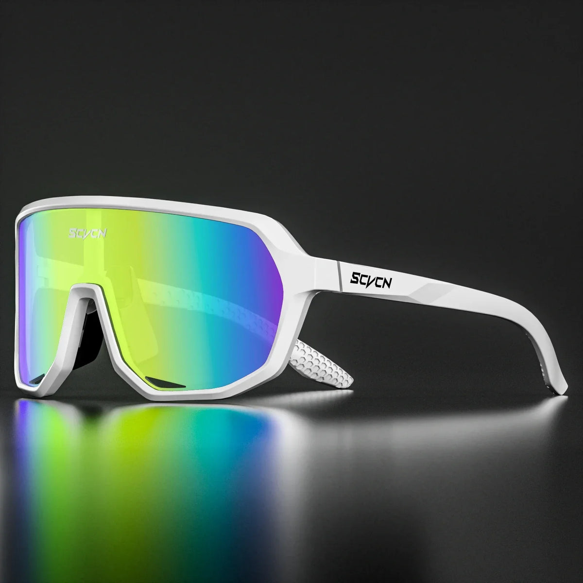 Scvcn Photochromic Sunglasses Cycle Glasses for Men Sun Mountain Bike Bicycle Cycling Eyewear Goggles Sports UV400 Polarized MTB