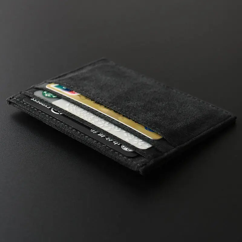 Slim Leather Card Holder | Multi Slot ID Wallet for Men