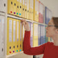 1760 Color Coded Labels Laser Shiny Dot Stickers | 1/4 Inch 16 Color Office Labels