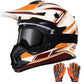 Kids Motocross Helmet - Boys & Girls Dirt Bike & Quad Helmets