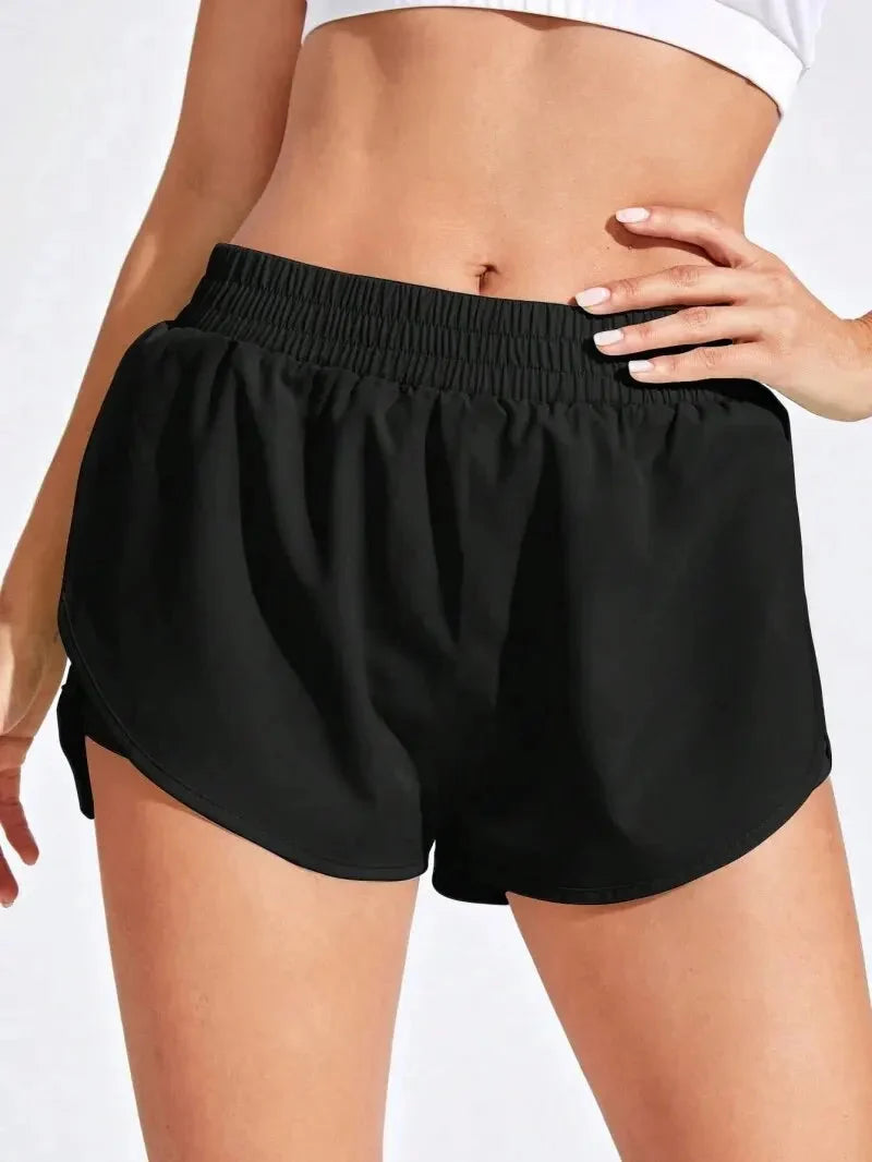 Stretchy Women's Yoga Shorts High-Elastic Workout Gear