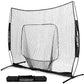 Weighted Base  Quick Setup Hitting & Throwing Net