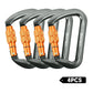 High-Strength Aluminum Carabiner: Perfect for Outdoor Enthusiasts