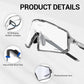 SCVCN Photochromic Cycling Glasses TR90 Frame for Men Women UV400 Outdoor Sports Sunglasses Cycling MTB Driving Running Glasses