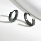 Vnox Small Hoop Huggie Earrings | Glossy Stainless Steel Minimalist Earrings for Women and Men
