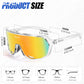 Scvcn - Photochromic Cycling Glasses for Men Bicycle Eyewear Mountain Bike Cycling Goggles UV400 MTB Road Sunglasses Women