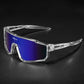 SCVCN Upgraded Outdoor Sports Cycling Glasses Men Women Running Sunglasses UV400 Mountain Camping Fishing Eyewear MTB Goggles