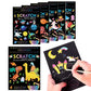 Magic Rainbow Scratch Art Painting Paper Kit | Kids DIY Educational Toy