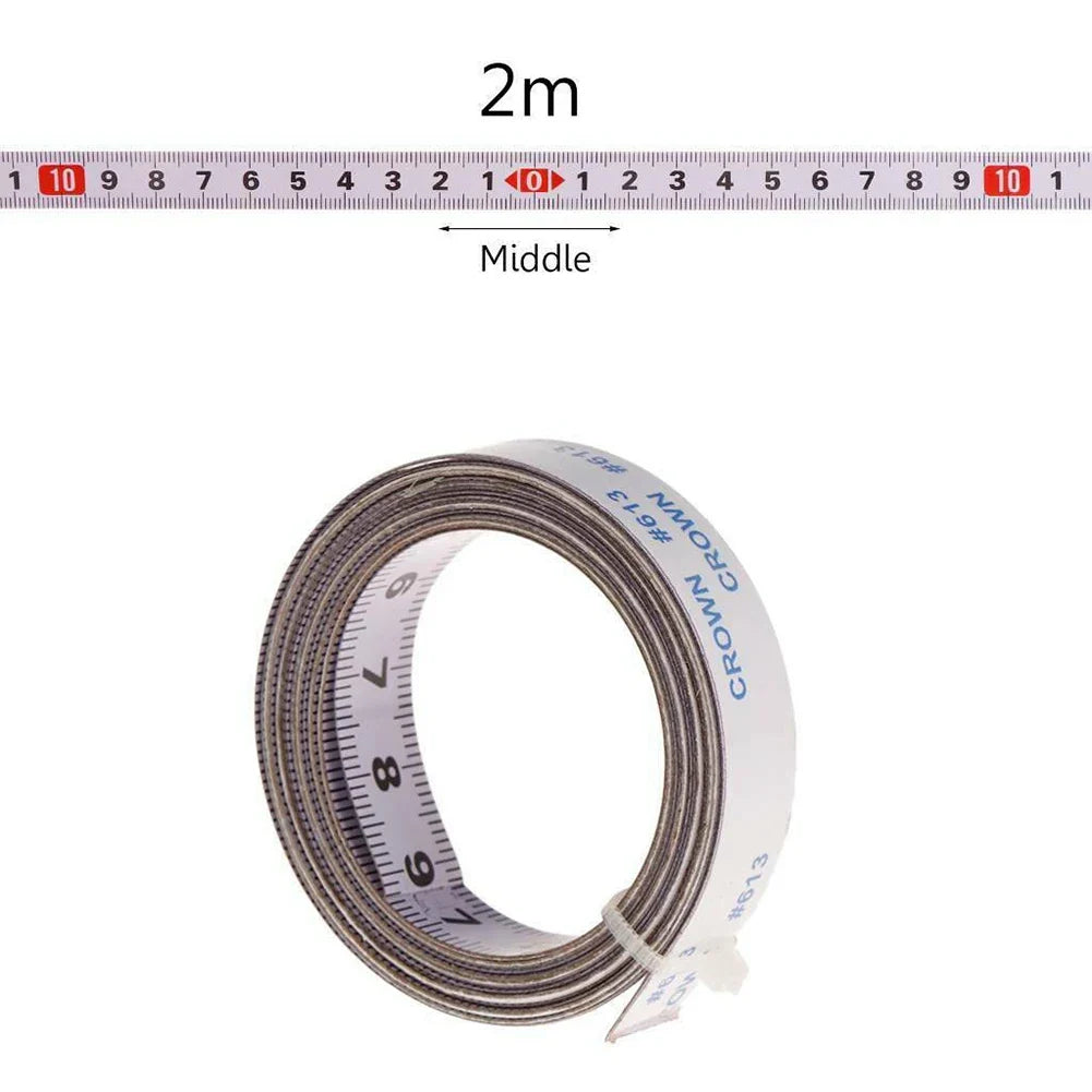 Self-Adhesive Tape Measure | Multipurpose Measuring Ruler for Woodworking and Sewing