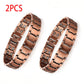 Men's Purple Copper Magnetic Therapy Bracelet for Exercise, Running, Joint Pain Relief, Jewelry