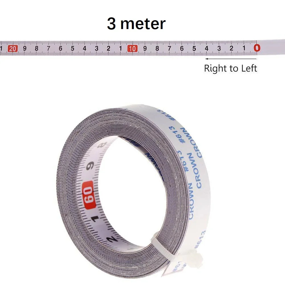 Self-Adhesive Tape Measure | Multipurpose Measuring Ruler for Woodworking and Sewing