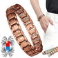 Men's Purple Copper Magnetic Therapy Bracelet for Exercise, Running, Joint Pain Relief, Jewelry