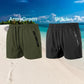 Men’s Quick-Dry Swim & Gym Shorts with Zipper Pockets