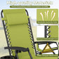 Zero Gravity Lounge Chairs Set of 2 with Cup Holders